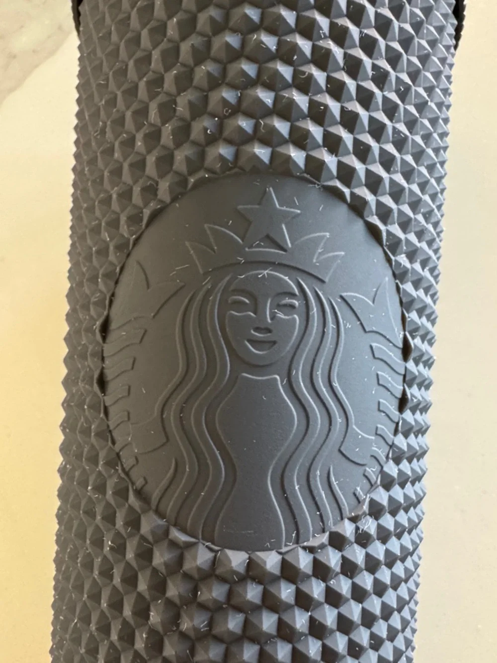 Starbucks Disney World 50th Anniversary Studded Tumbler with Straw Matte Black